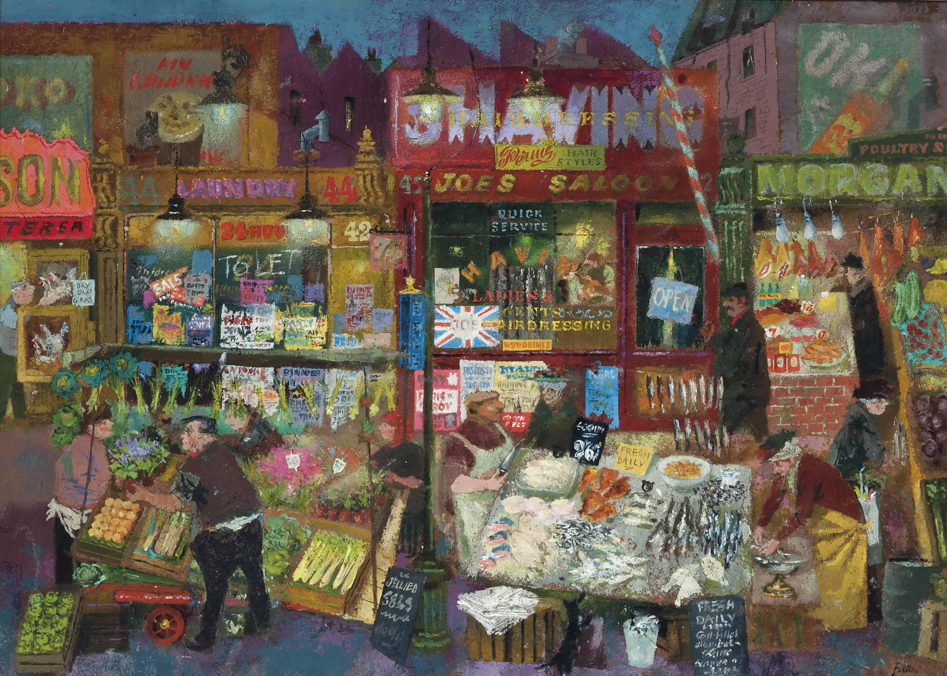 James Fitton, R.A. - London Market