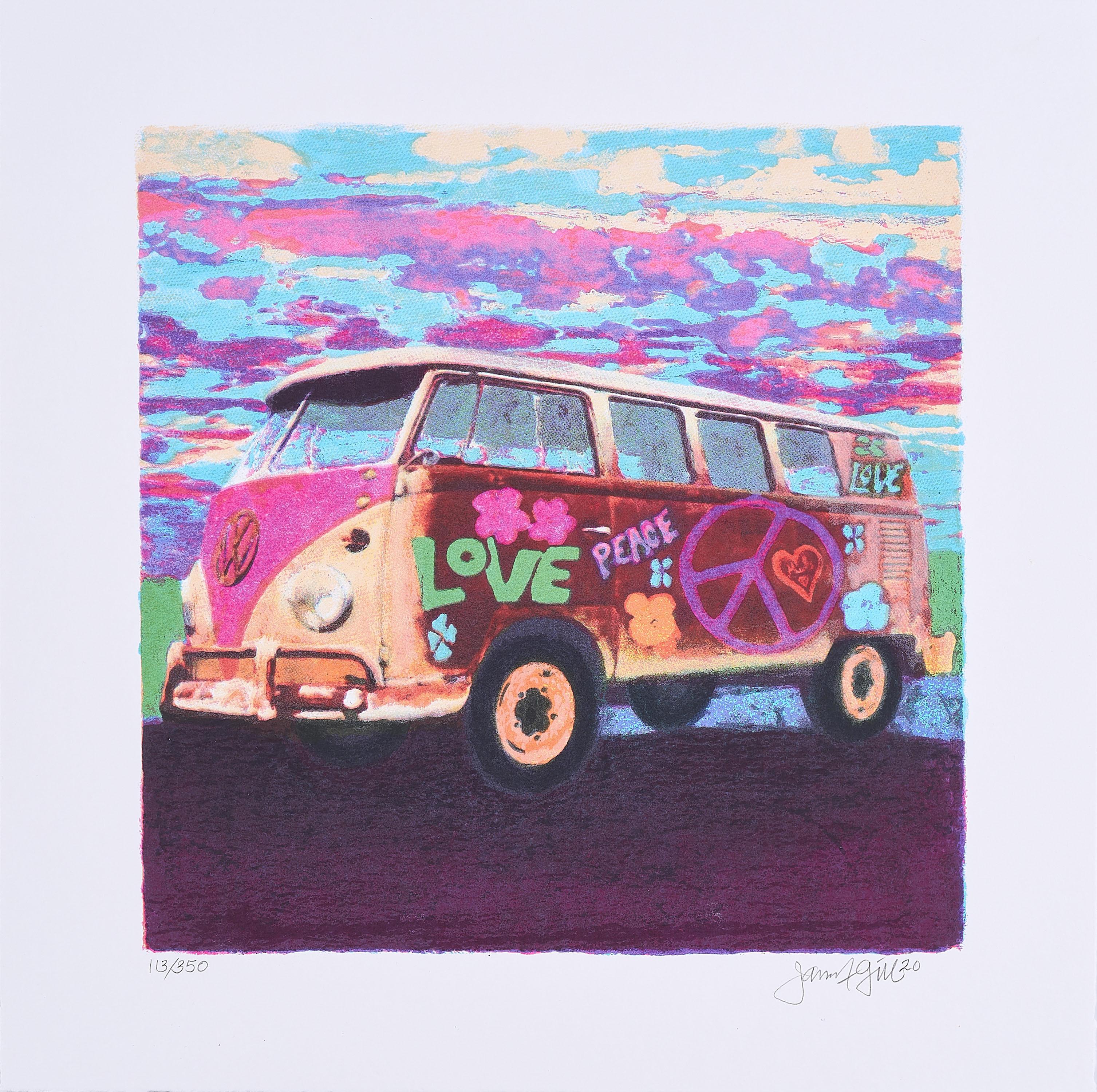 James Francis Gill - Mini Hippie Bus.