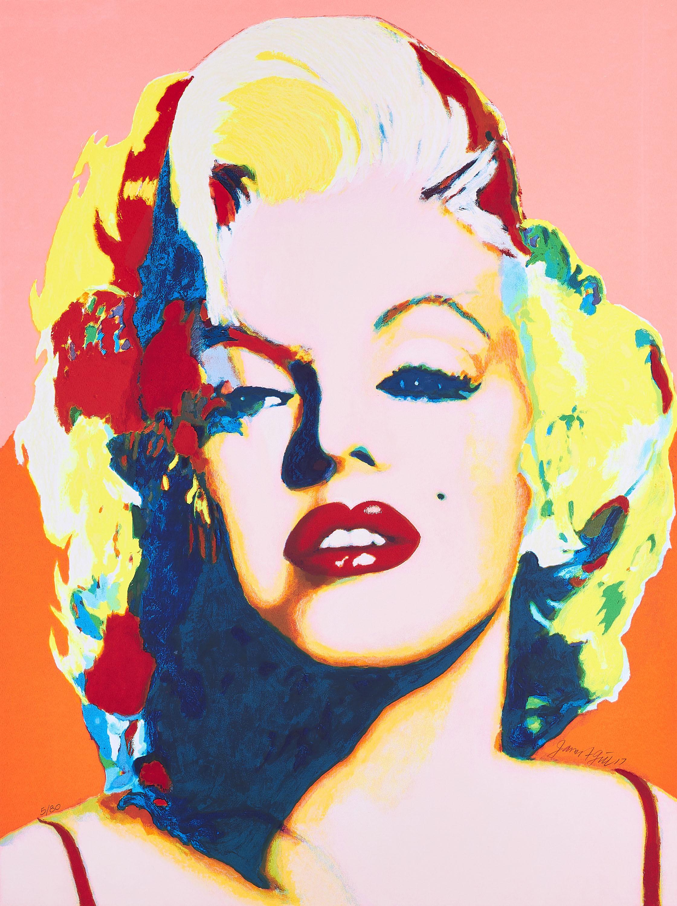 James Francis Gill - MM Portrait in Pink Room.