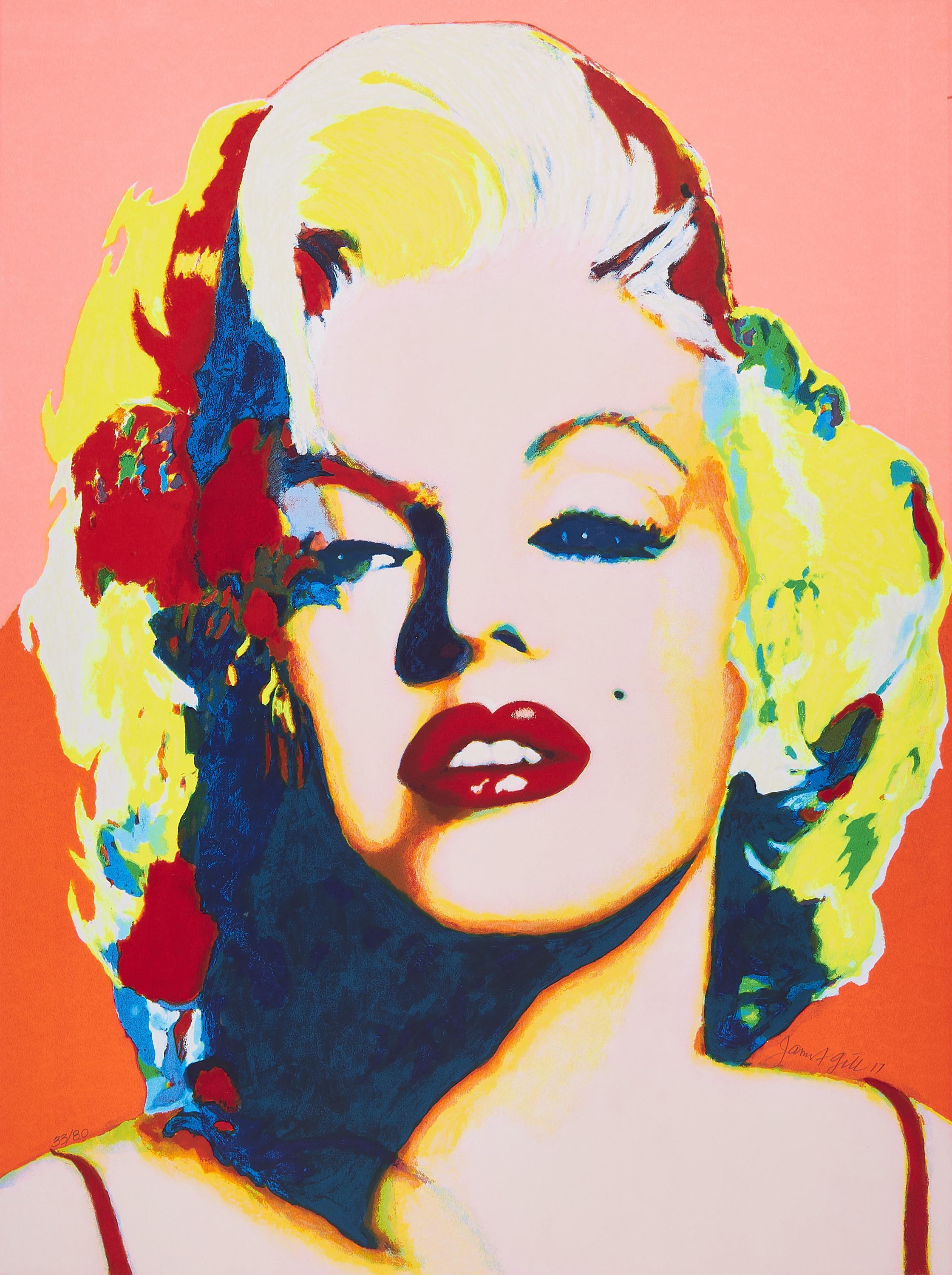 James Francis Gill - MM Portrait in Pink Room.