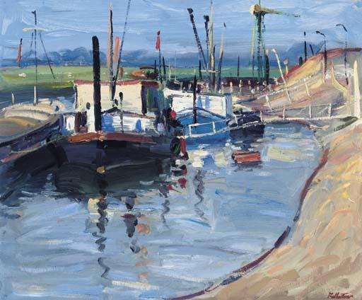 James Fullarton - Barges, Holland