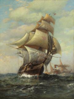 James Gale Tyler - Sails & Steam, 1888