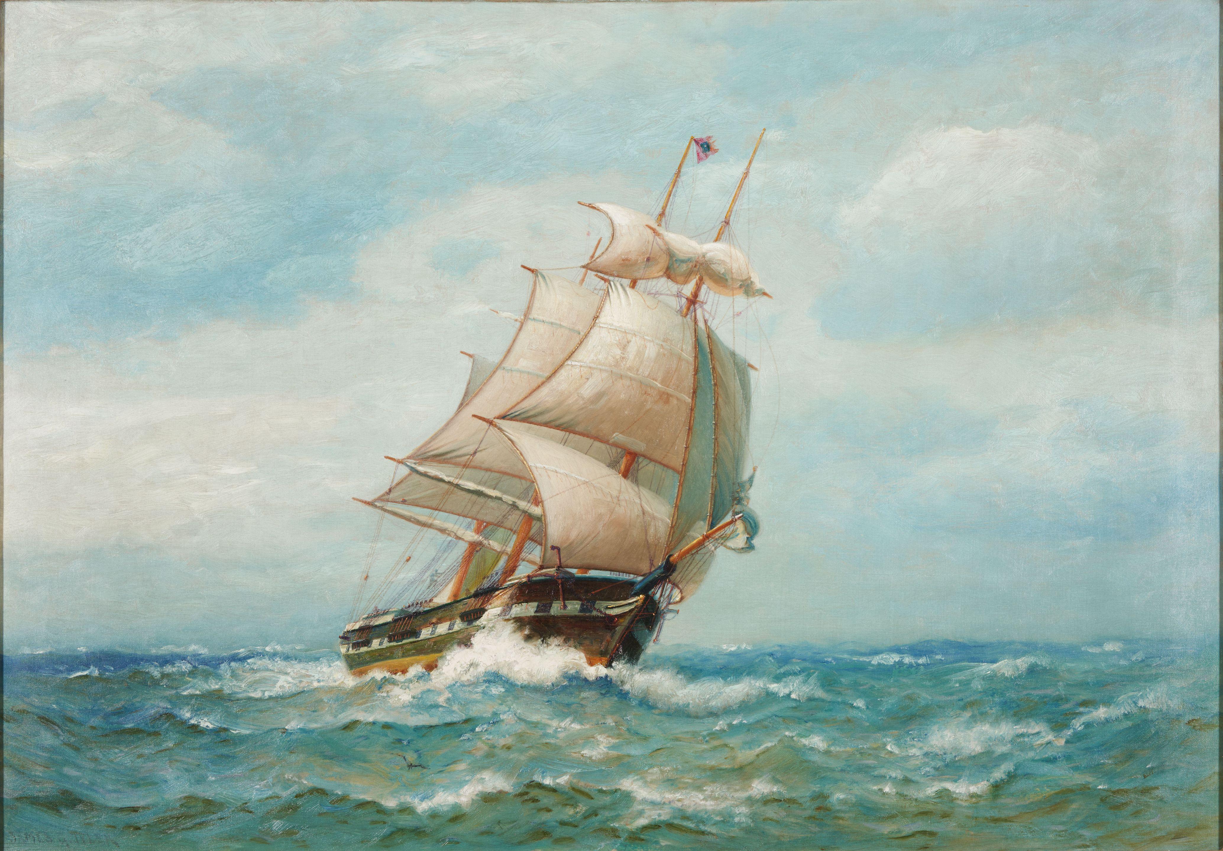 James Gale Tyler - Under Full Sail
