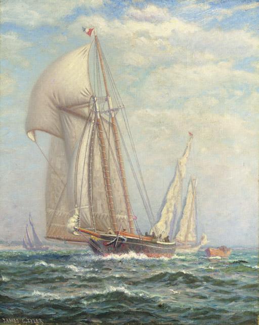 James Gale Tyler - Yachts racing