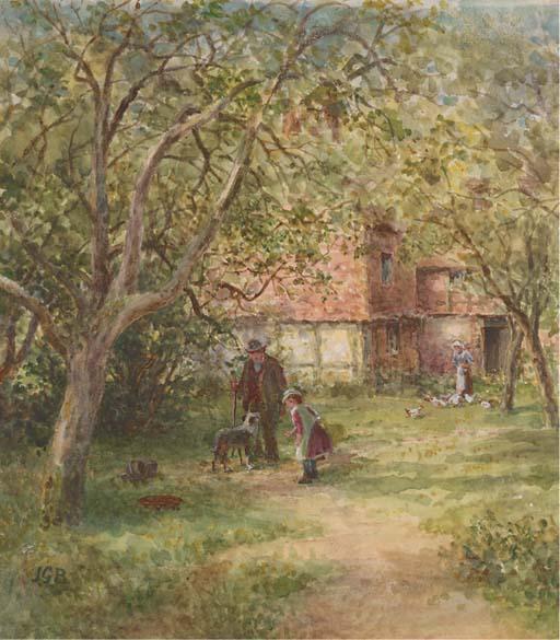 James George Bingley - A cottage at Plaistow, West Sussex