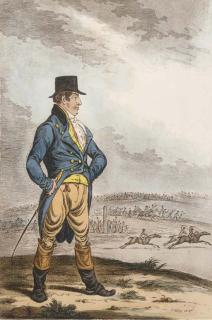 James Gillray - A Great Man on the Turf-or-Sir Solomon in all his glory; and All Bond Street trembled as he strode