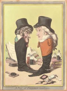 James Gillray - A Pair of Polished Gentlemen