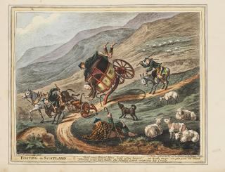 James Gillray - Posting in Scotland