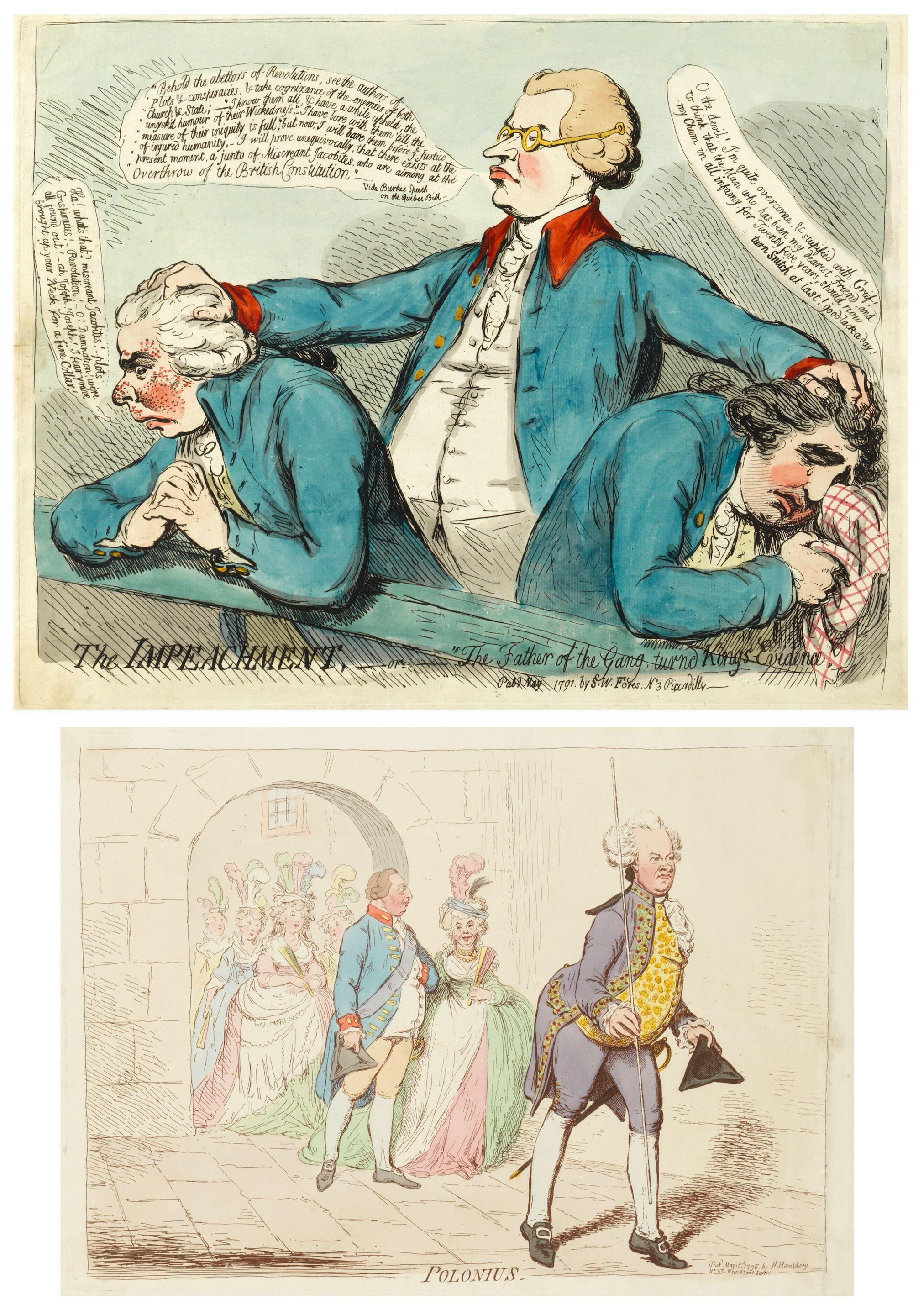 James Gillray - The impeachment,-or-\