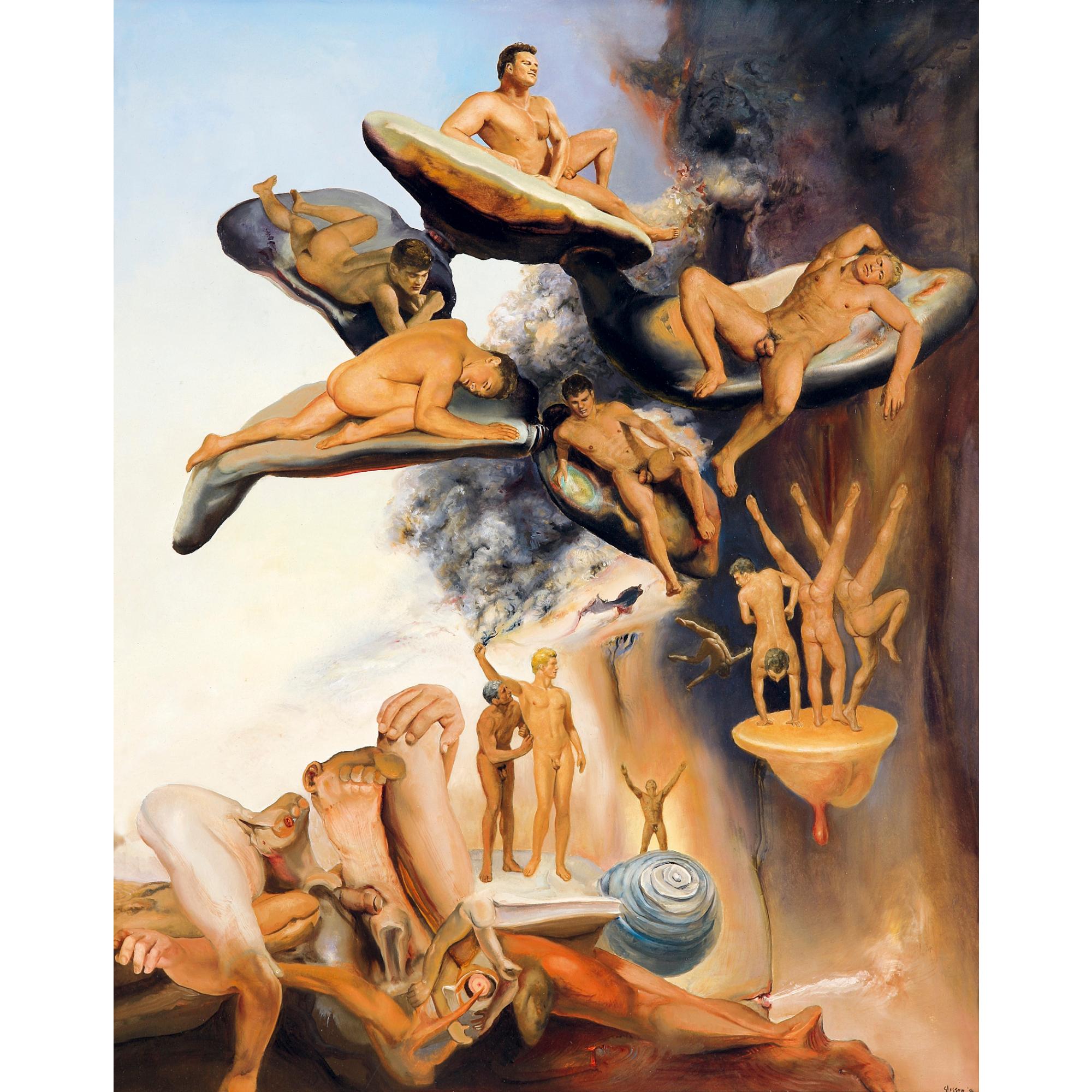 James Gleeson - Australian The Dream Of Icarus