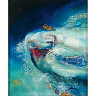 James Gleeson - Australian The Wanderer At Rest