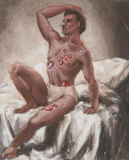 James Gleeson - Man With Jeweled Skin