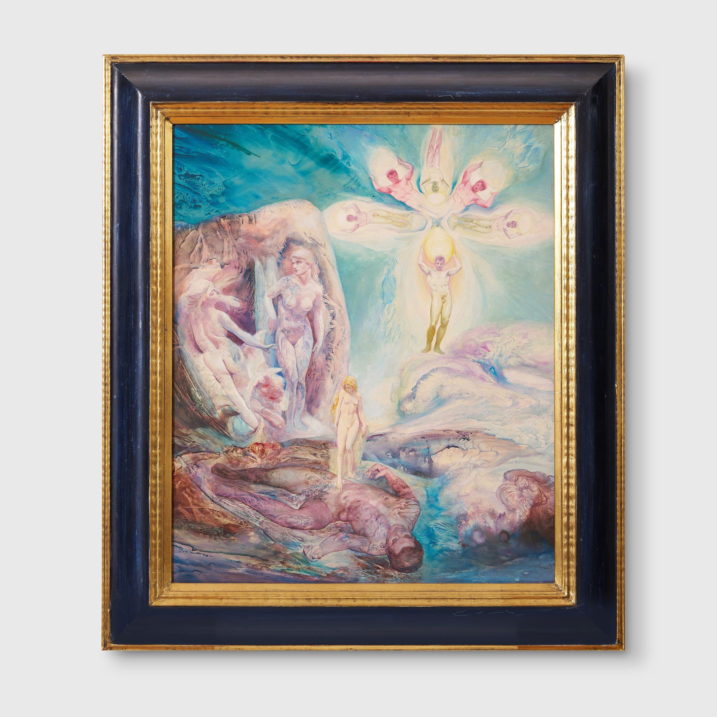 James Gleeson - Primavera Emerging from the Rock, 1966