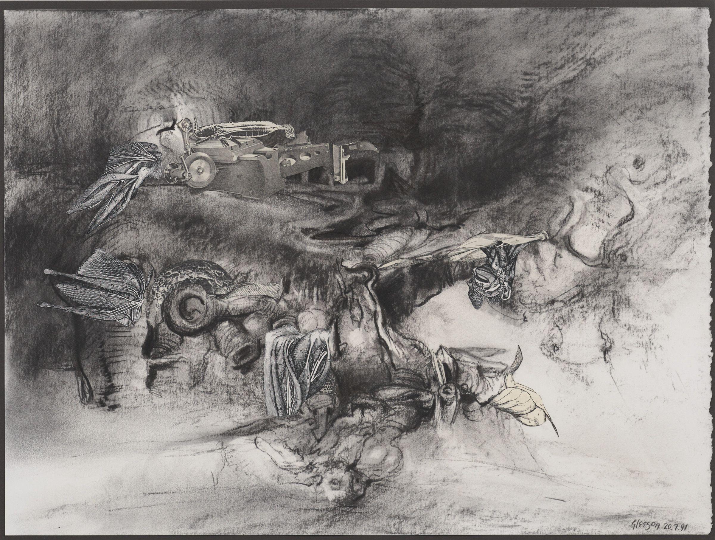 James Gleeson - Study For Impending Events, 1991