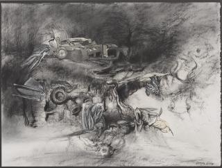 James Gleeson - Study For Impending Events, 1991