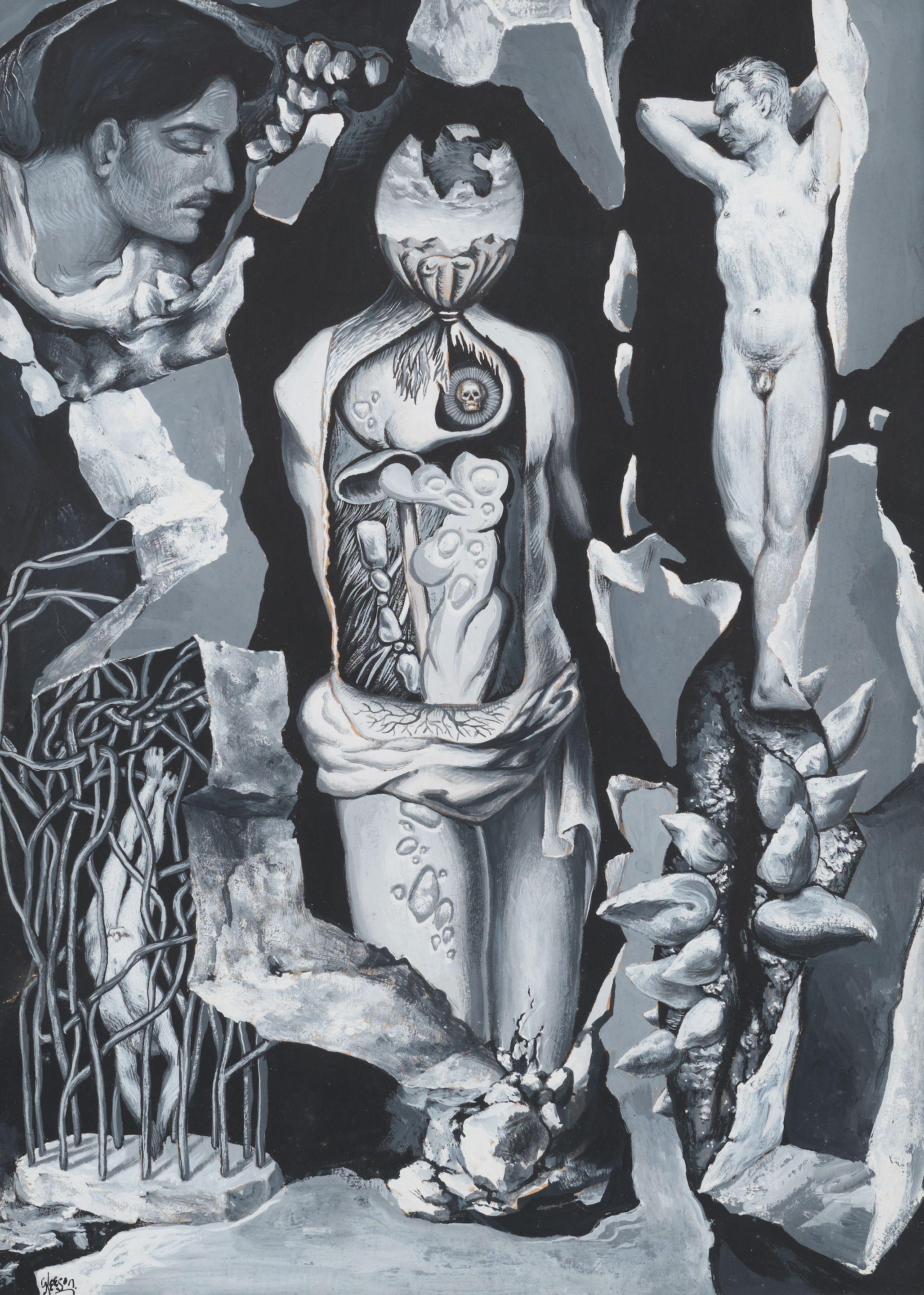 James Gleeson - Study for Self Portrait