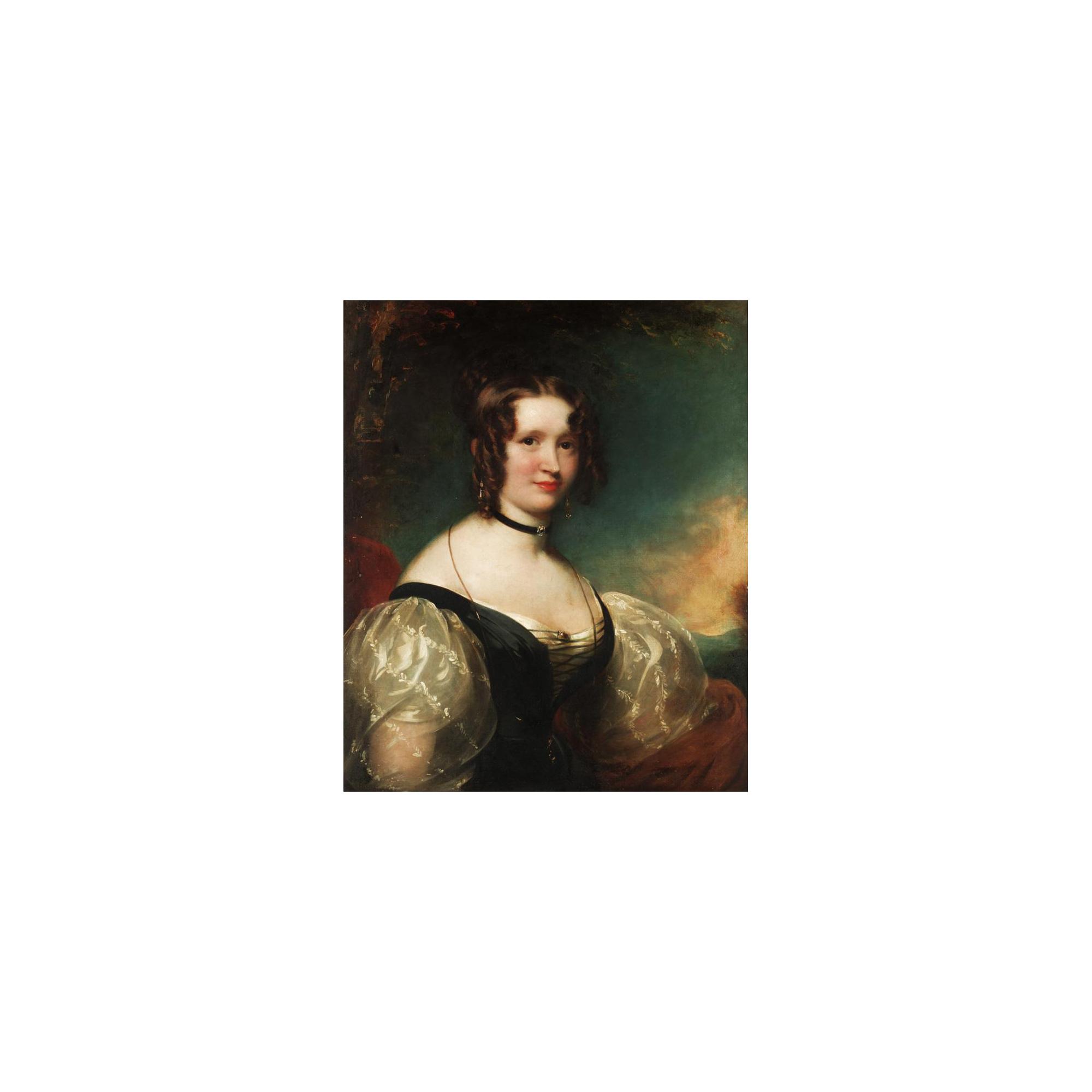 James Godsell Middleton - Portrait Of Fanny Mayor