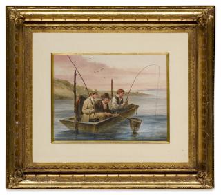 James Goodwyn Clonney - Fishing on the Hudson