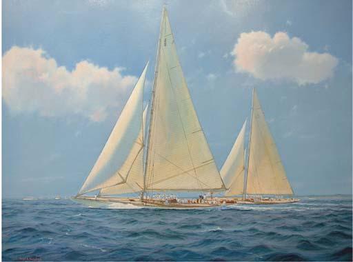 James H. Bartholomew - America\'S Cup, 1937:  Ranger Versus Endeavour (Ii)