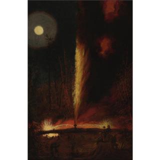 James Hamilton - First Oil Well Burning