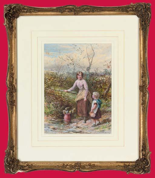 James Hardy, Jnr, R.I. - Collecting water