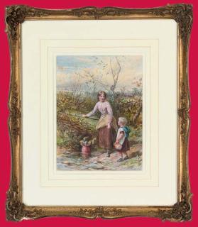 James Hardy, Jnr, R.I. - Collecting water