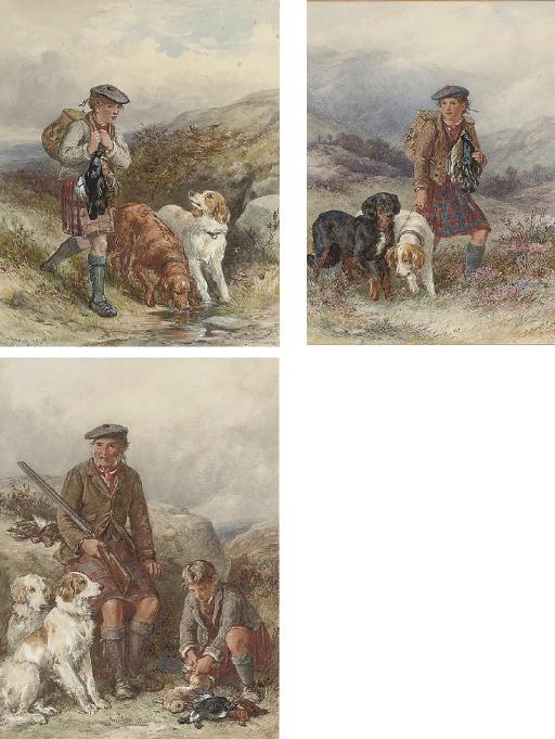 James Hardy, Jnr. - A rough shoot; Grouse for the bag; and Returning home