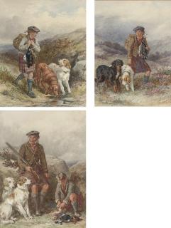 James Hardy, Jnr. - A rough shoot; Grouse for the bag; and Returning home