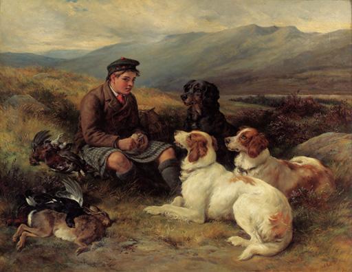 James Hardy Jun. - The midday meal on the moors