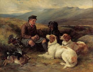 James Hardy Jun. - The midday meal on the moors