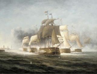 James Hardy - A Naval engagement off the Dutch coast