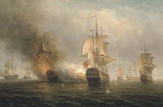 James Hardy - A Naval Engagement