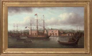 James Hardy - Anchored off the Royal Naval College, Greenwich