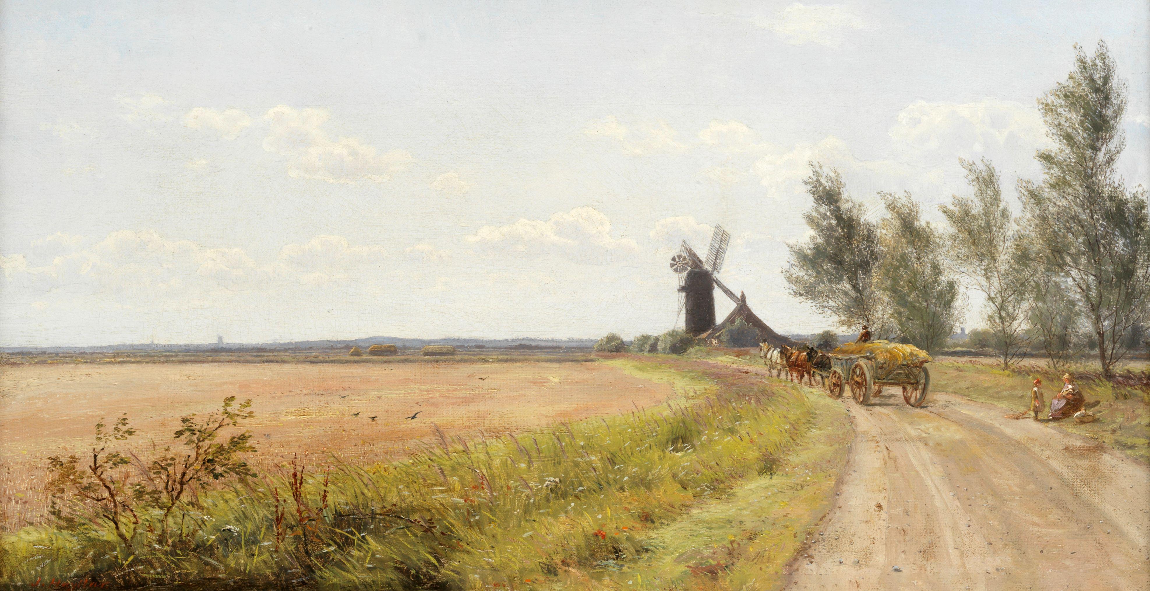 James Hayllar, RBA - \'View in Norfolk\'