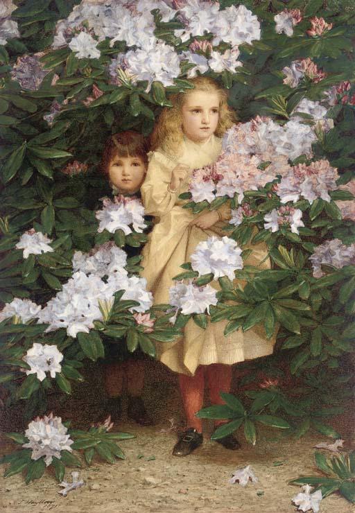 James Hayllar - Hide And Seek