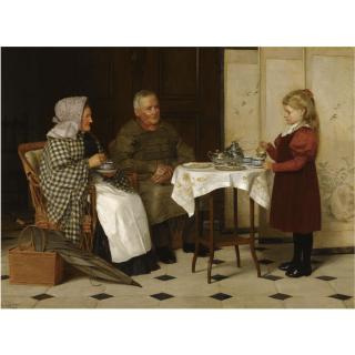 James Hayllar - Tea Time