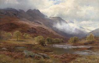 James Henry Crossland - In The Trossachs