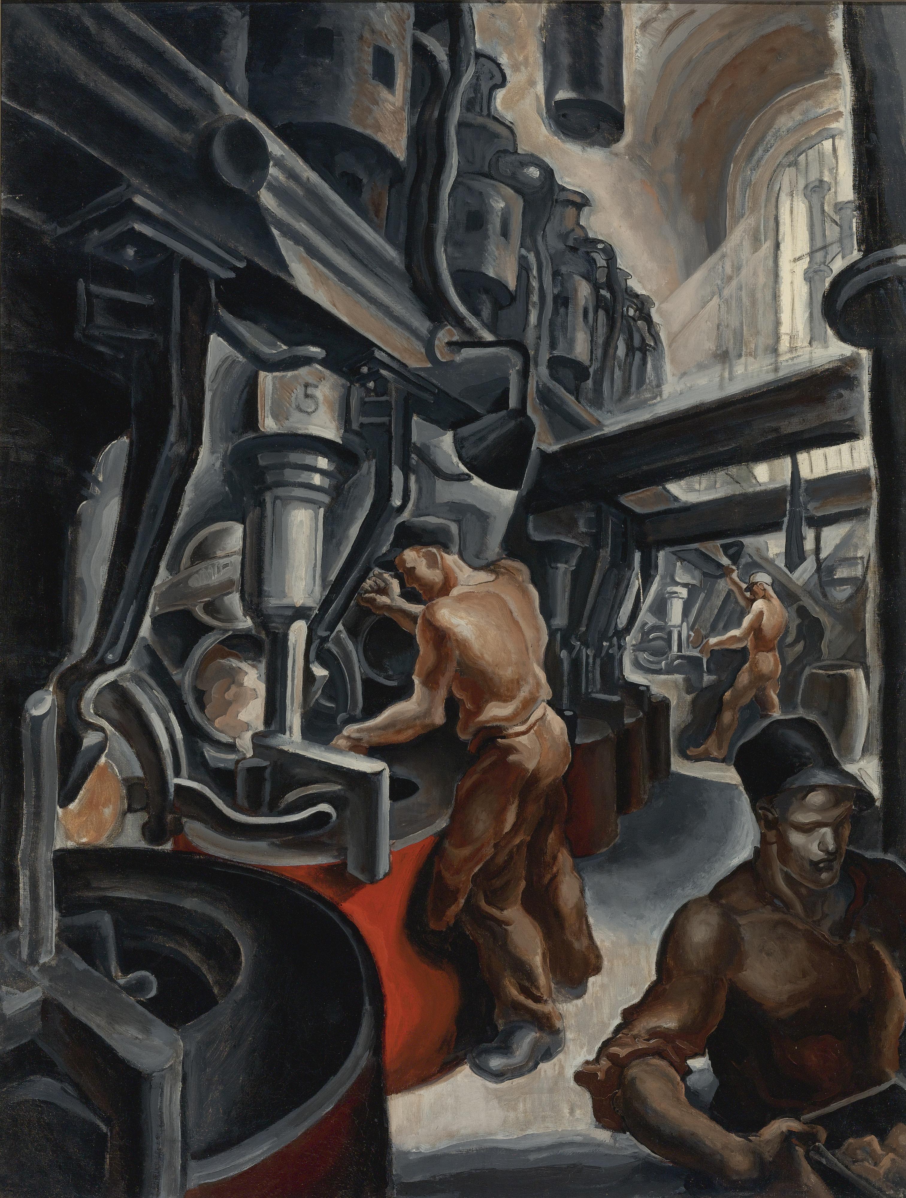 James Henry Daugherty - Steel Mill