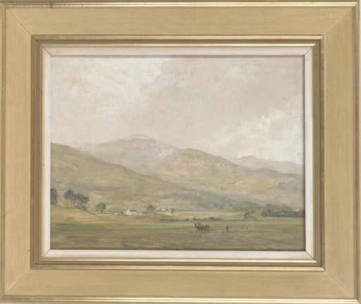 James Herbert Snell, R.O.I. - A wet day, Glen Lochay, Perthshire