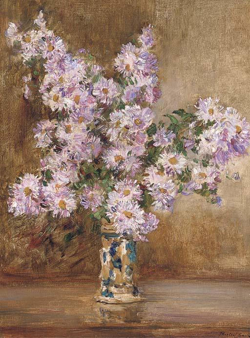 James Herbert Snell - Michaelmas Daisies