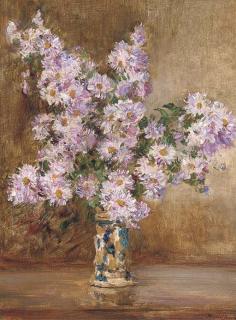 James Herbert Snell - Michaelmas Daisies