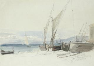 James Holland, O.W.S. - The Coast At Sanpierdarena, Near Genoa