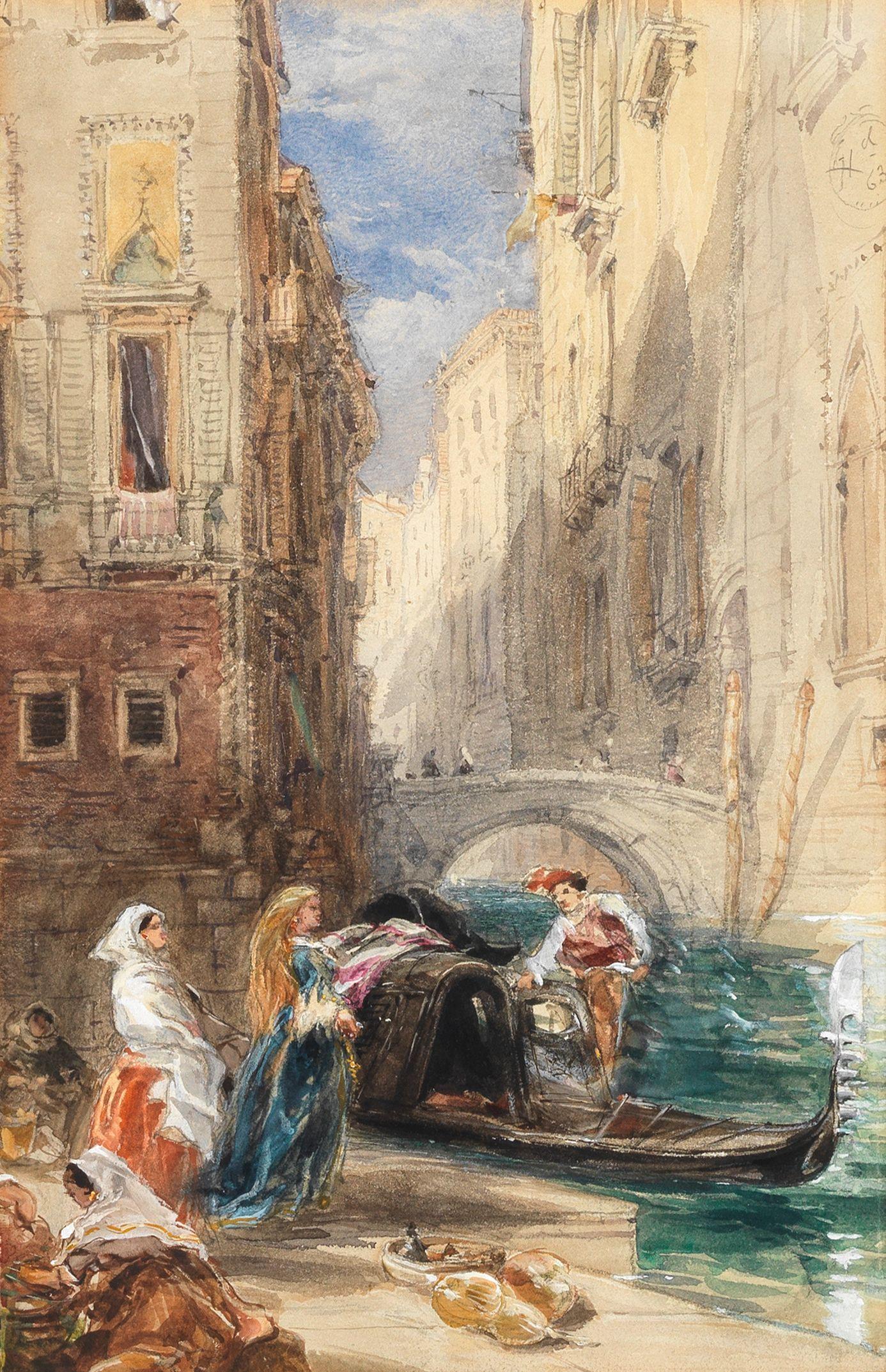 James Holland, RWS - Venice