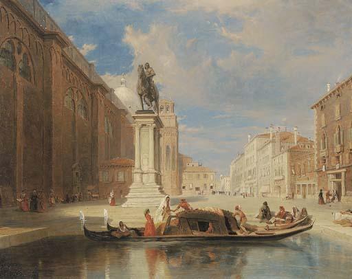 James Holland - The Colleoni Monument, Venice