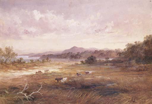 James Howe Carse - Coastal Scene With Cattle, New South Wales