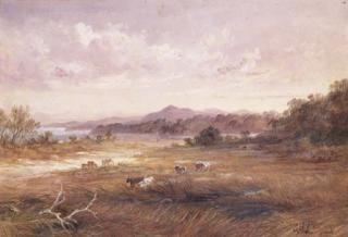 James Howe Carse - Coastal Scene With Cattle, New South Wales