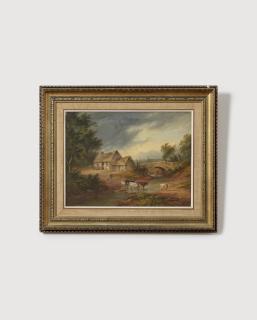 James Howe Carse - Soft Flows the Stream, 1880