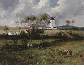 James Humbert Craig, R.H.A., R.U.A. - Carrowdore Windmill