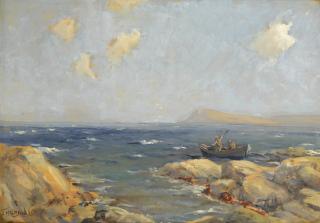 James Humbert Craig, R.H.A., R.U.A. - Cutting Wrack, Co. Antrim