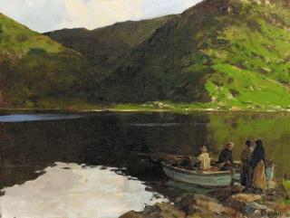 James Humbert Craig, R.H.A., R.U.A. - Leenane, Connemara